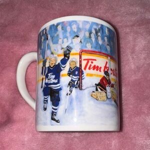 Vintage Tim Hortons Hockey Coffee Mug